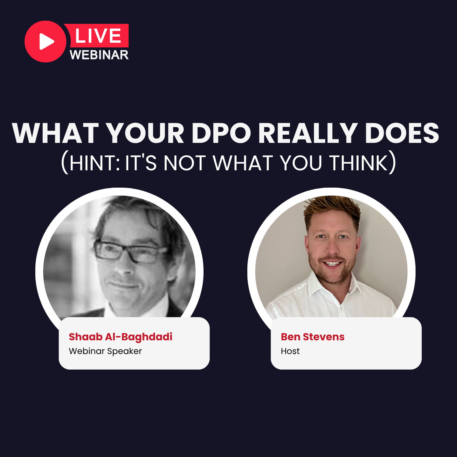 WEBINAR – WHAT YOUR DPO REALLY DOES (HINT: IT’S NOT WHAT YOU THINK)